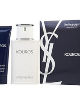 Kouros Edt Spray 3.3 Oz and Free Shower Gel 3.3 Oz (travel Offer) For Men