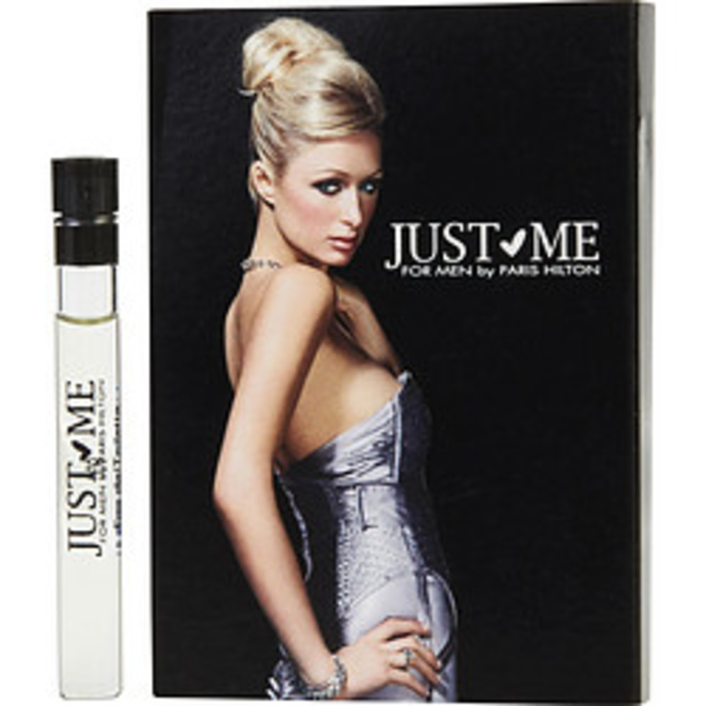 Just Me Paris Hilton Edt Vial On Card For Men