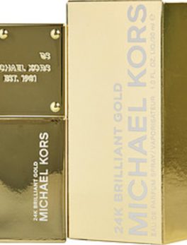 Michael Kors 24k Brilliant Gold Eau De Parfum Spray 1 Oz For Women