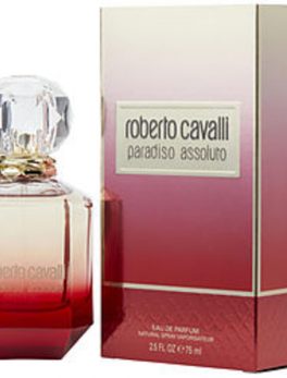 Roberto Cavalli Paradiso Assoluto Eau De Parfum Spray 2.5 Oz For Women