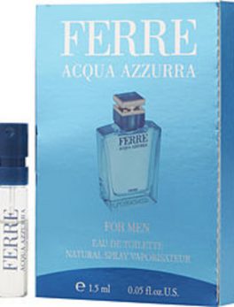 Ferre Acqua Azzurra Edt Spray Vial On Card For Men