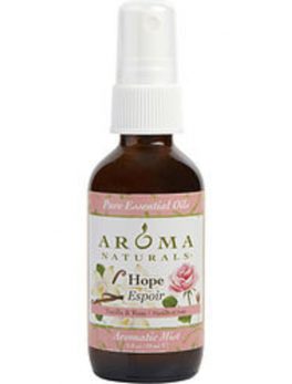 Hope Aromatherapy Aromatic Mist Spray 2 Oz. Combines The Essential Oils Of Vanilla and Rose. For Anyone