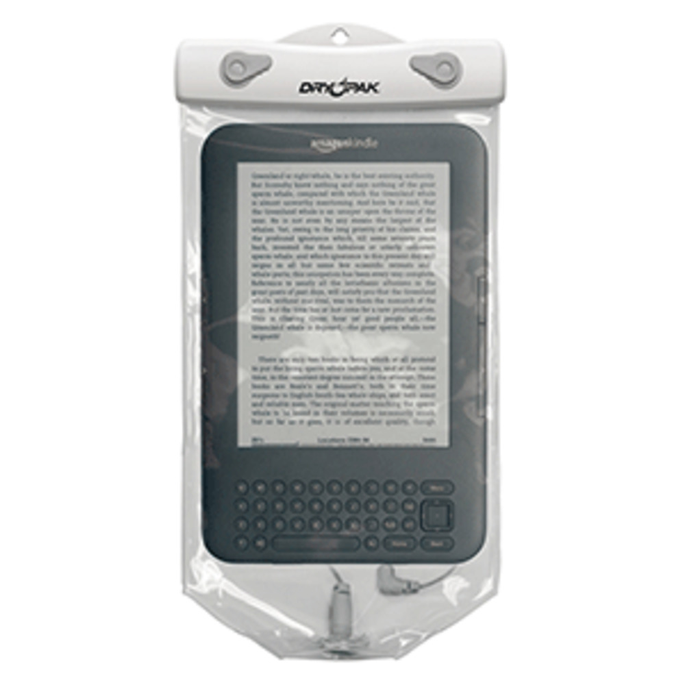 Dry Pak Clear Tablet Case f/Kindle White/Grey - 6" x 10"