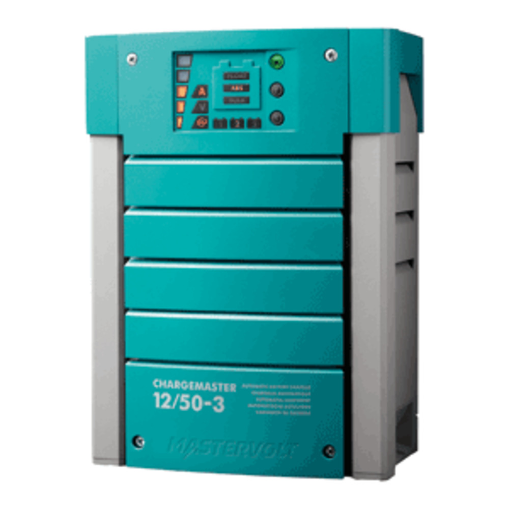 Mastervolt ChargeMaster 50 Amp Battery Charger - 3 Bank, 12V