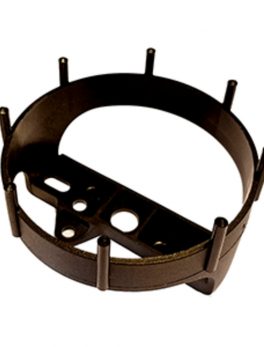 Faria Back Clamp - 4" Tach Conical Points
