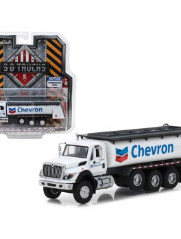 2018 International WorkStar Tanker Truck Chevron White S.D. Trucks Series 5 1/64 Diecast Model by Greenlight 45050C