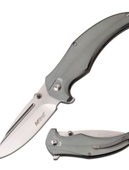 MTech USA Manual Folder w-Ball Bearing Pivot 3.5inBlade-Grey