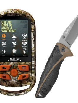 Magellan eXplorist 350H Gerber Knife Bundle Handheld GPS