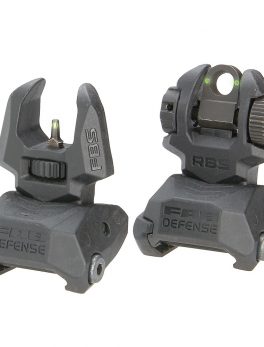 Meprolight Frnt and Rear Flip-up Sghts w Tritium-2 Rear Dots
