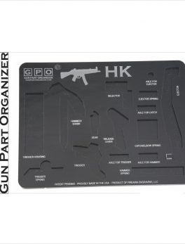 HK Gun Part Organizer Black