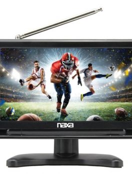 Naxa NT-110 10" Portable TV and Digital Multimedia Player with Car Package