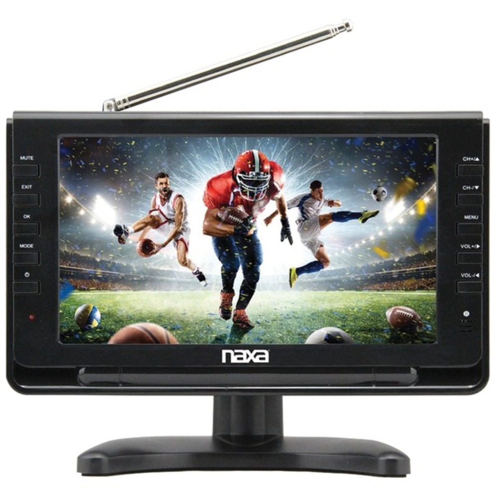 Naxa NT-110 10" Portable TV and Digital Multimedia Player with Car Package