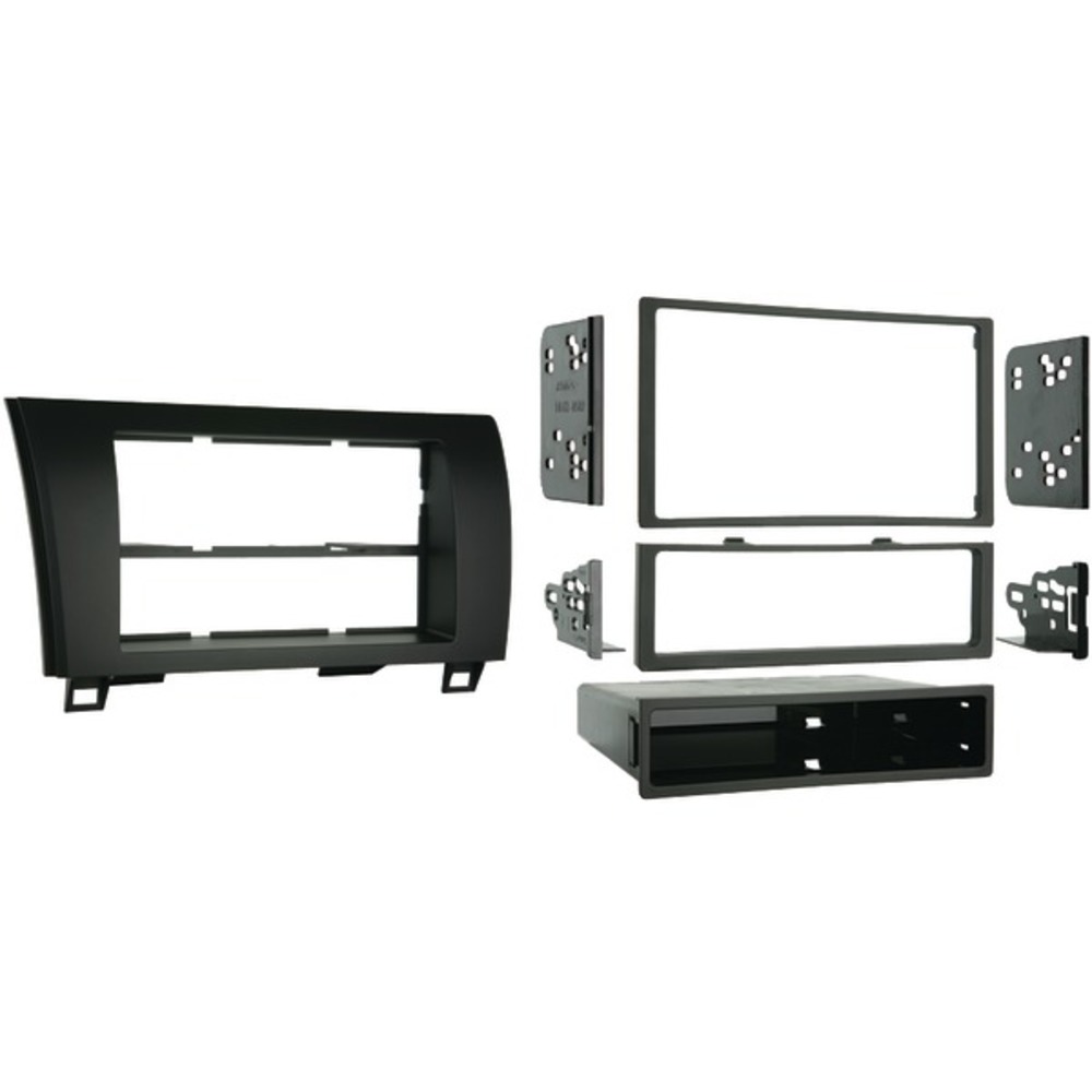 Metra 99-8220 Single- or Double-DIN Installation Kit for 2007 through 2013 Toyota Tundra/Sequoia 2008 and Up