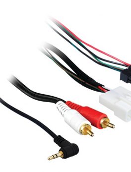 Metra 70-8114 20-Pin Steering Wheel Control Add-on Harness with Aux Input for Toyota