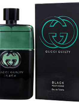 Gucci Guilty Black Pour Homme Edt Spray 3 Oz For Men