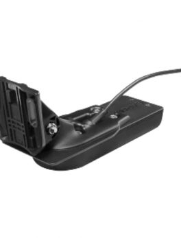 Garmin GT22HW-TM Plastic, TM or Trolling Motor Transducer, High Wide CHIRP/CHIRP DownV and #252; - 455/800kHz, 500W, 8-Pin