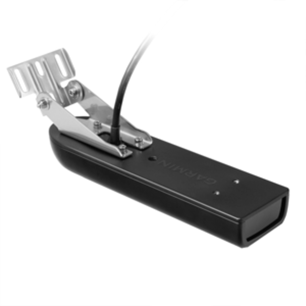 Garmin GT51M-TM Transom Mount DownV and #252;/SideV and #252; 500W, Traditional 600W Transducer Mid-Band CHIRP w/Temp - 12-Pin