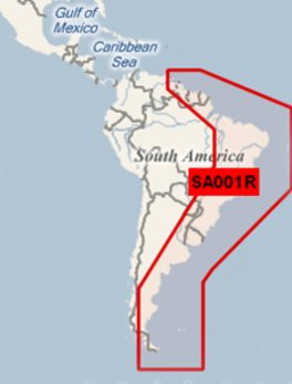 Garmin BlueChart g3 HD - HXSA001R - South America East Coast - microSD/SD
