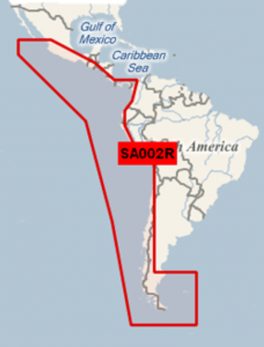 Garmin BlueChart g3 HD - HXSA002R - South America West Coast - microSD/SD
