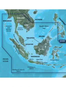 Garmin BlueChart g2 HD - HXAE009R - Singapore / Malaysia / Indonesia - microSD / SD