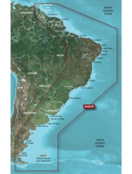 Garmin BlueChart g3 Vision HD - VSA001R - South America East Coast - microSD/SD