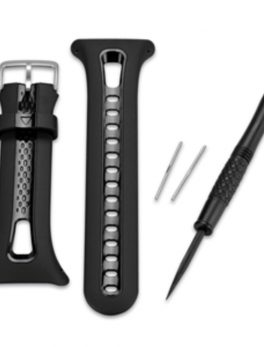 Garmin Replacement Band f/Forerunner 10 and 15 - Black - Large