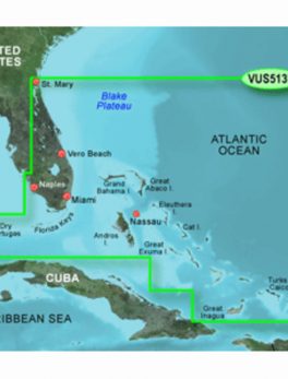 Garmin BlueChart g3 Vision HD - VUS513L - Jacksonville - Bahamas - microSD/SD