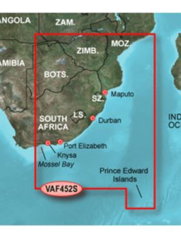 Garmin BlueChart g2 Vision HD - VAF452S - Knysna, SA to Beira, MZ - microSD/SD
