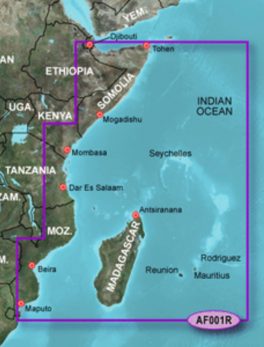 Garmin BlueChart g2 HD - HXAF001R - Eastern Africa - microSD/SD