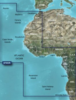 Garmin BlueChart g2 HD - HXAF003R - Western Africa - microSD/SD