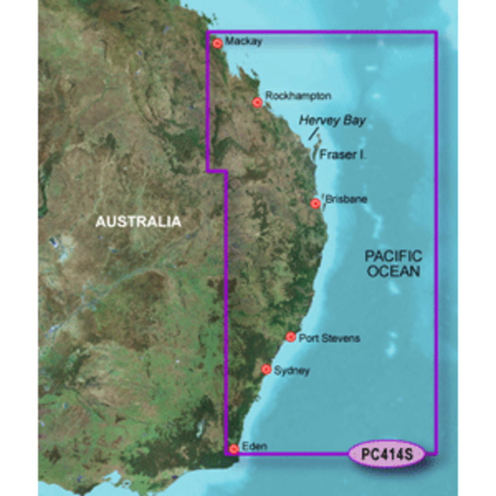 Garmin BlueChart g2 HD - HXPC414S - Mackay - Twofold Bay - microSD/SD