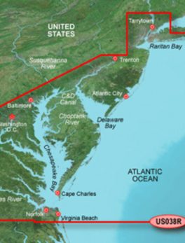 Garmin BlueChart g3 Vision HD - VUS038R - New York - Chesapeake - microSD/SD