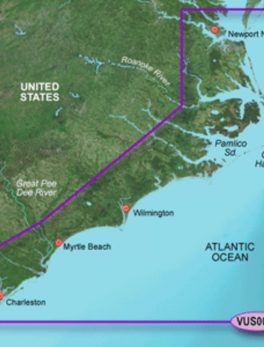 Garmin BlueChart g3 Vision HD - VUS007R - Norfolk - Charleston - microSD/SD