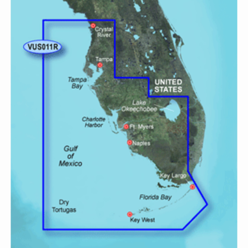 Garmin BlueChart g3 Vision HD - VUS011R - Southwest Florida - microSD/SD