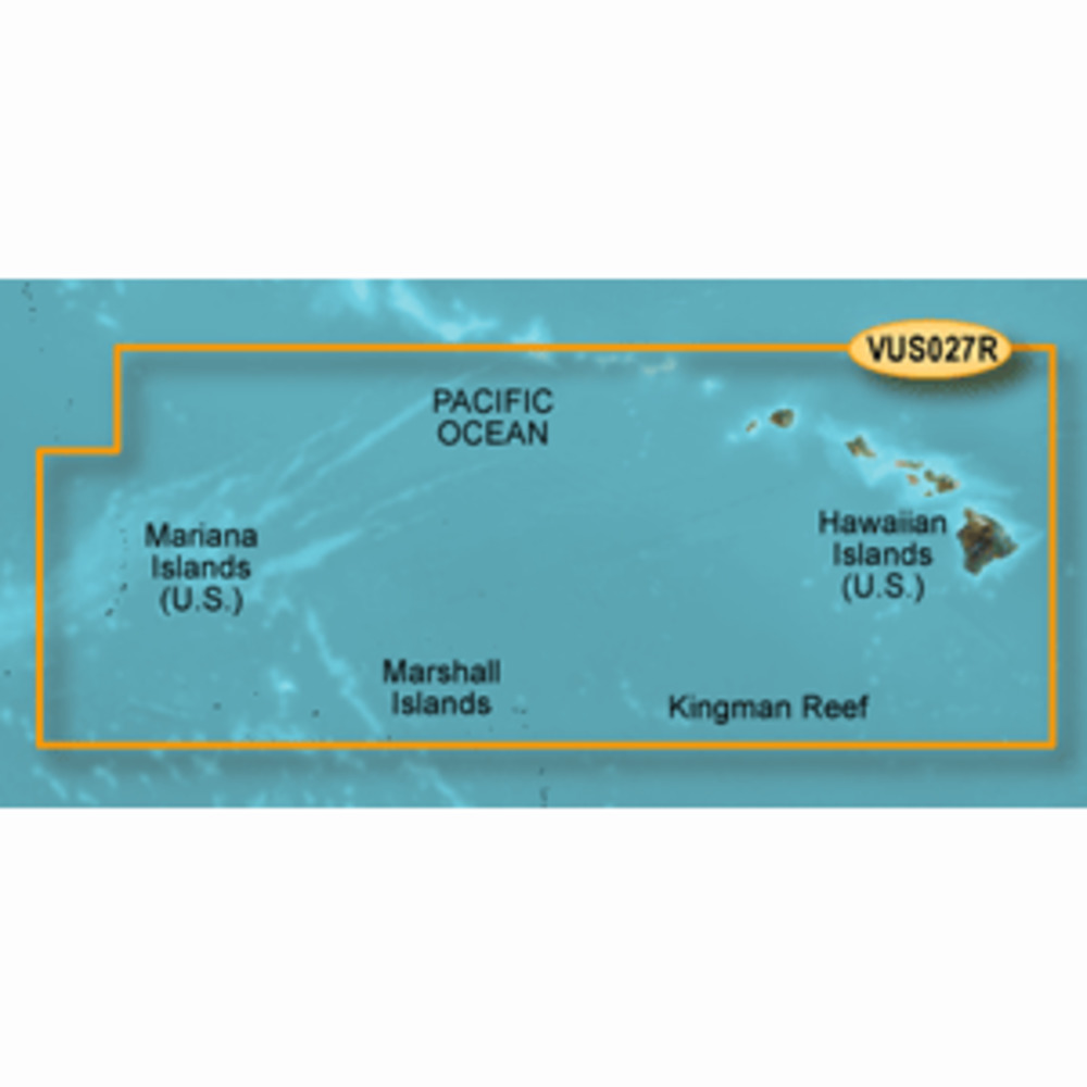 Garmin BlueChart g3 Vision HD - VUS027R - Hawaiian Islands - Mariana Islands - microSD/SD