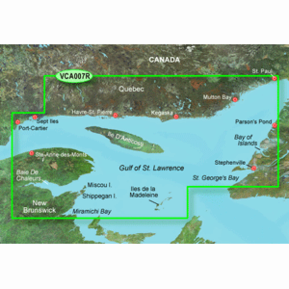 Garmin BlueChart g3 Vision HD - VCA007R - Les Mechins - St. George and #39;s Bay - microSD/SD