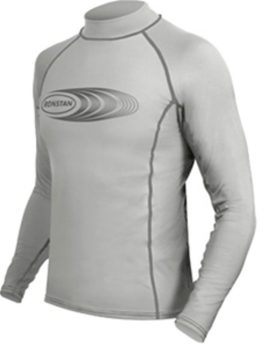 Ronstan Long Sleeve Rash Guard Top - UPF50+ - Ice Grey - Medium
