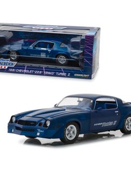 1981 Chevrolet Z28 Yenko Turbo Z Blue 1/18 Diecast Model Car by Greenlight 13520