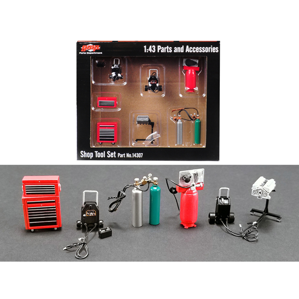Shop Tools #1 Set of 6 pieces 1/43 by GMP 14307