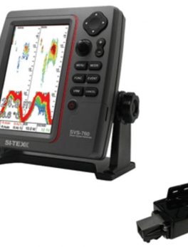 SI-TEX SVS-760 Dual Frequency Sounder 600W Kit w/Transom Mount Triducer