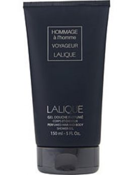Lalique Hommage Voyageur Hair And Shower Gel 5 Oz For Men