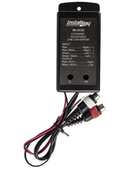 Install Bay IBLOC02 2-Channel 80-Watt Adjustable Level Converter