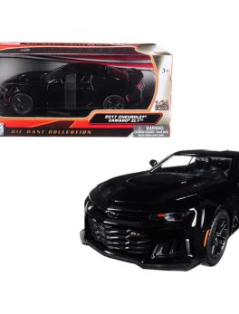 2017 Chevrolet Camaro ZL1 Black 1/24 Diecast Model Car by Motormax 79351bk