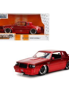 1987 Buick Grand National Candy Red 1/24 Diecast Model Car by Jada 30343