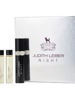 Judith Leiber Night Eau De Parfum Refill .33 Oz Mini (three Pieces) and Refillable Purser (empty) For Women