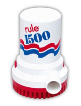 Rule 1500 GPH Non-Automatic Bilge Pump - 24v