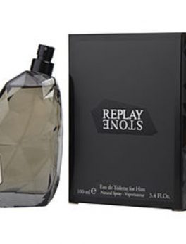 Replay Stone Edt Spray 3.4 Oz For Men
