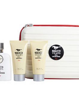 Mustang 50 Years Eau De Parfum Spray 3.4 Oz and Body Lotion 3.4 Oz and Shower Gel 3.4 Oz For Women