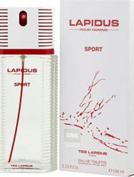 Lapidus Pour Homme Sport Edt Spray 3.3 Oz For Men