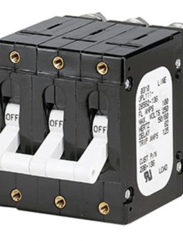 Paneltronics "C" Frame Magnetic Circuit Breaker - 100 Amp - Triple Pole - White
